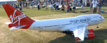 NEW BIGGEST RC AIRPLANE IN THE WORLD BOEING 747 400 VIRGIN ATLANTIC AIRLINER